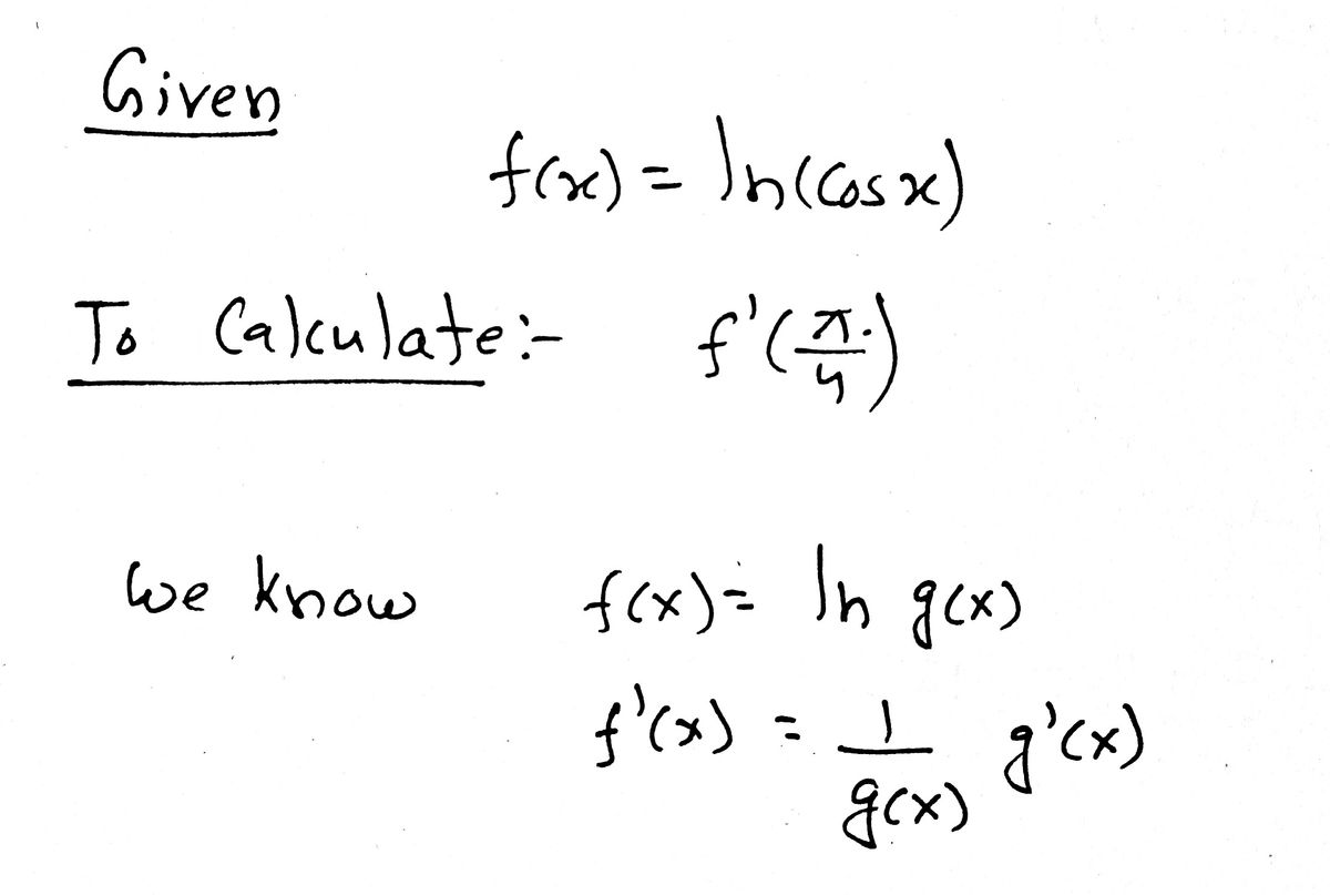 Calculus homework question answer, step 1, image 1